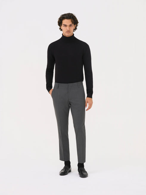 PANTALONE TASCA AMERICA SLIM CORTO