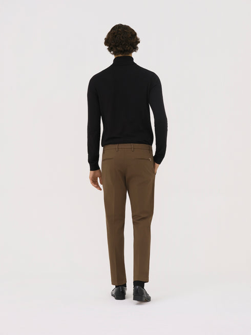 PANTALONE TASCA AMERICA SLIM CORTO