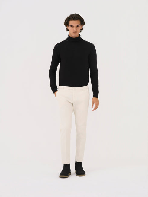 PANTALONE TASCA AMERICA SLIM CORTO