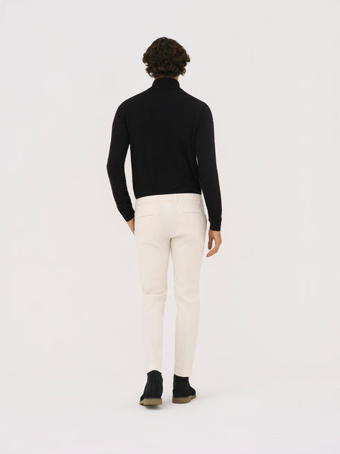 PANTALONE TASCA AMERICA SLIM CORTO