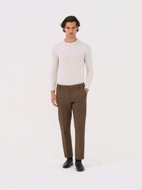 PANTALONE TASCA AMERICA SLIM CORTO