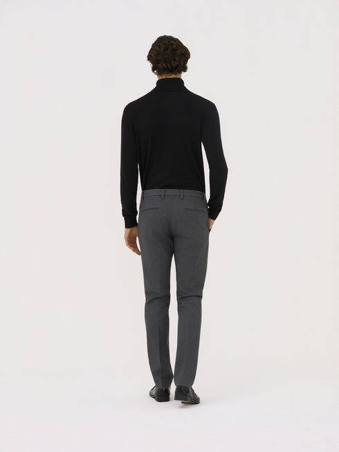 PANTALONE TASCA AMERICA SLIM LUNGO