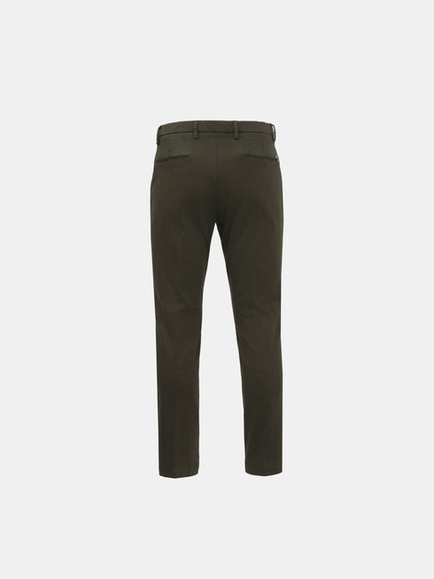 PANTALONE TASCA AMERICA CON PINCES CORTO