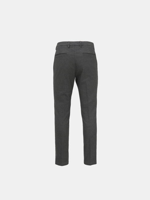 PANTALONE TASCA AMERICA CON PINCES CORTO