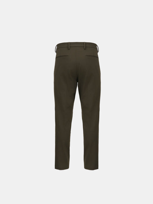 PANTALONE TASCA AMERICA CON PINCES CORTO