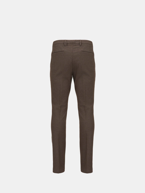 PANTALONE TASCA AMERICA CON PINCES LUNGO