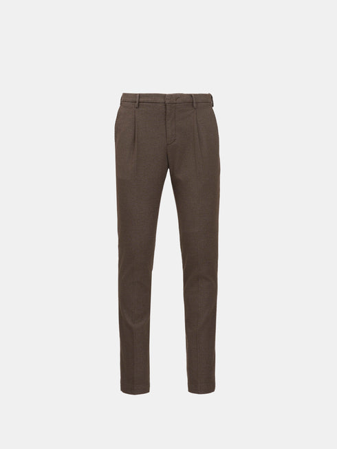 PANTALONE TASCA AMERICA CON PINCES LUNGO