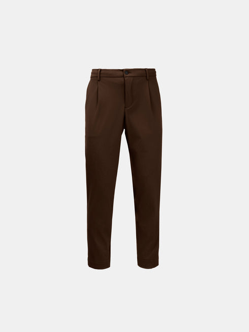 PANTALONE CON ELASTICO E PINCES