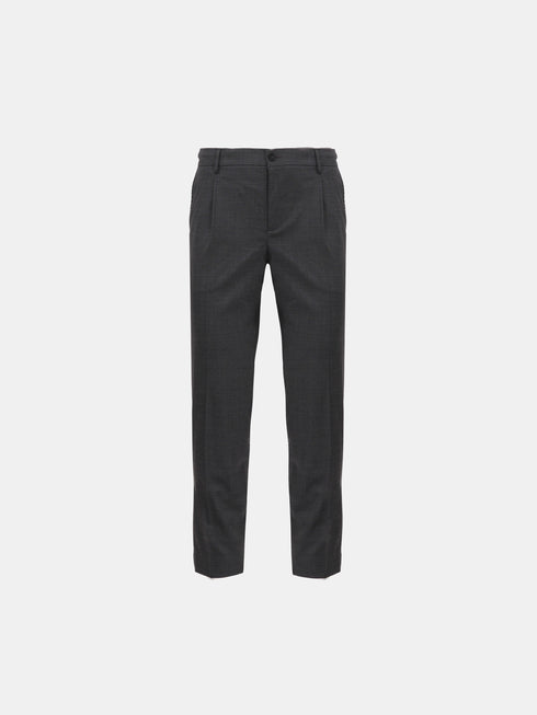 PANTALONE CON ELASTICO E PINCES