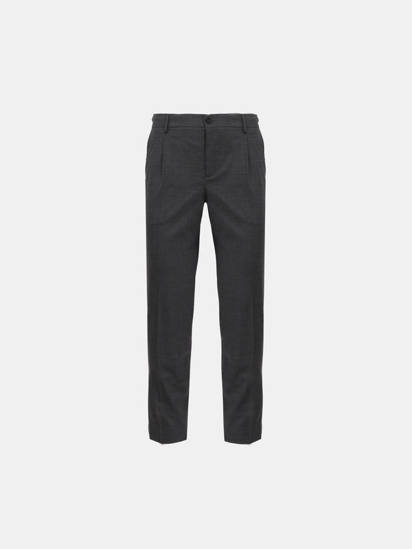 PANTALONE CON ELASTICO E PINCES