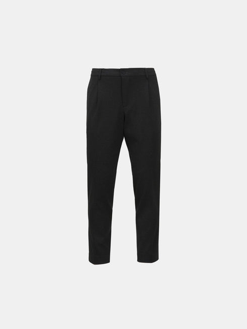 PANTALONE CON ELASTICO E PINCES