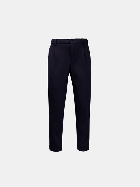 PANTALONE CON ELASTICO E PINCES