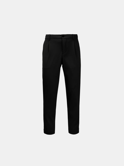 PANTALONE CON ELASTICO E PINCES