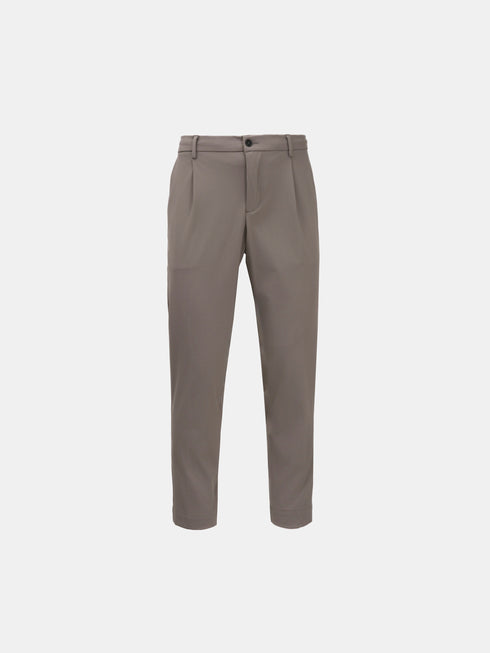 PANTALONE CON ELASTICO E PINCES