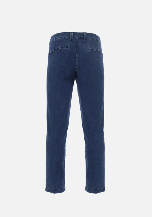 PANTALONE TASCA AMERICA DENIM CORTO