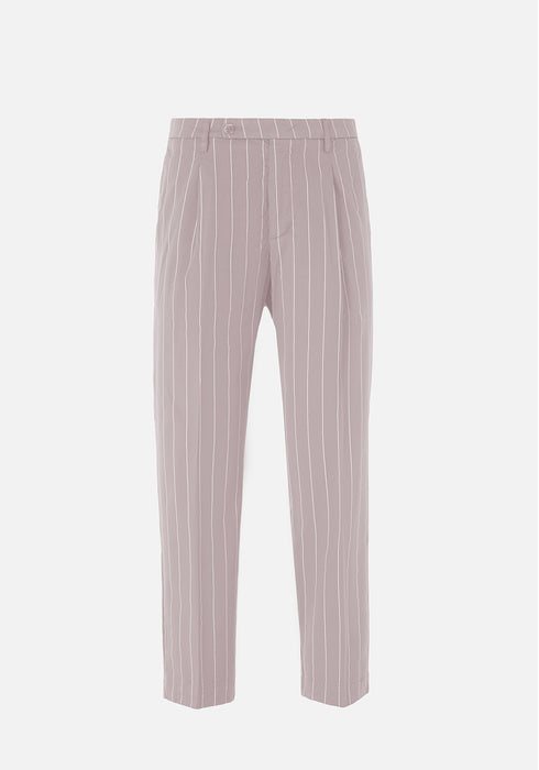 PANTALONE TASCA AMERICA CON PINCES CORTO