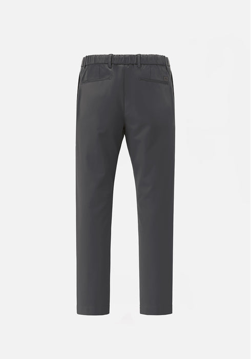 TROUSERS WITH ELASTIC AND PLEATS
