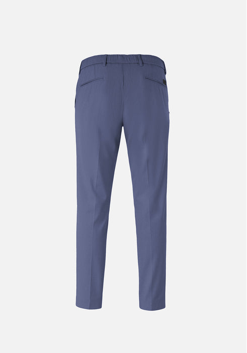 TROUSERS WITH ELASTIC AND PLEATS