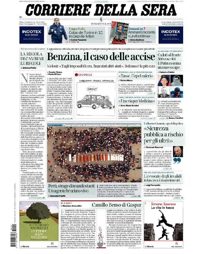 Corriere della Sera '23 - EntreAmis